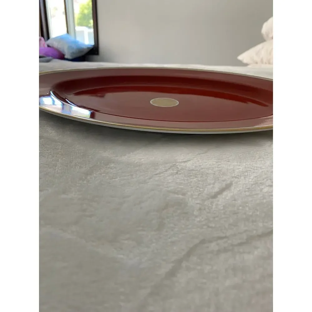 Fitz & Floyd Medallion d’Or  serving bowl and platter